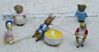 Eden Beatrix Potter Peter Rabbit Musical Mobile Vintage 1976